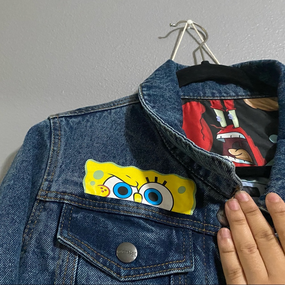 SpongeBob Denim Jacket - Picture 2 of 5